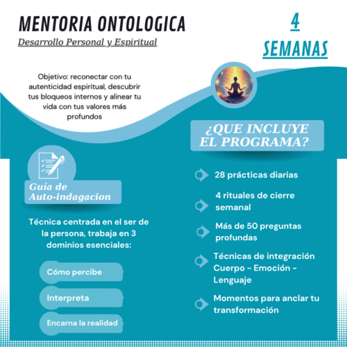 Mentoria - Desarrollo Personal y Espiritual